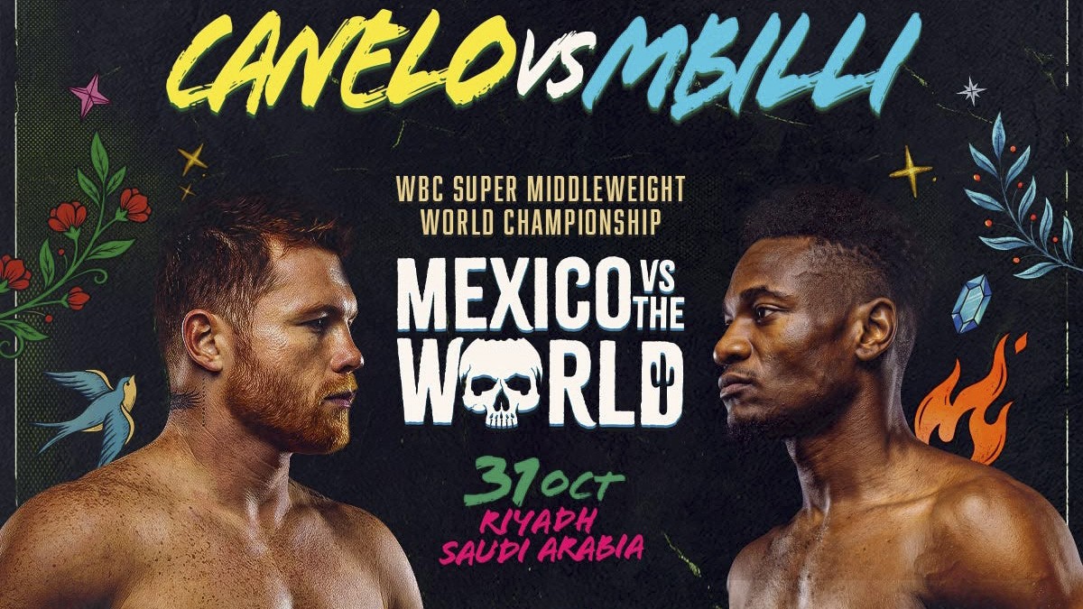 Canelo Alvarez vs Christian Mbilli